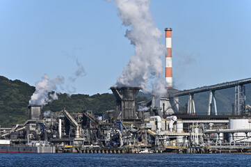四国瀬戸内海の工場