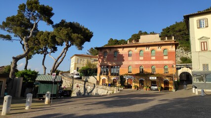 the town of the city