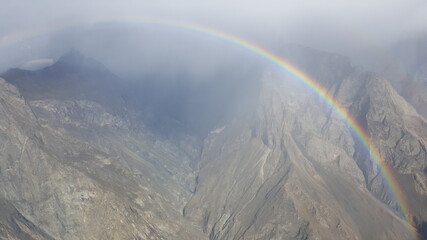 Rainbow & Karakoram Range
view of mountains
Skardu, Pakistan