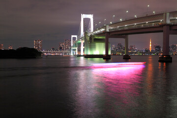 Fototapeta premium レインボーブリッジ夜景