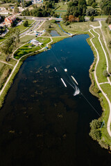 Water park for wakeboarding in Koszalin