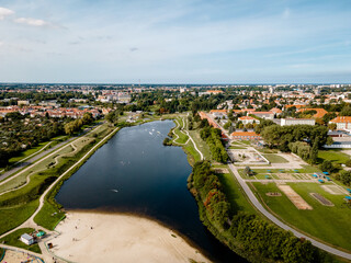 Water park for wakeboarding in Koszalin