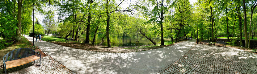 Panorama parku © Mariusz