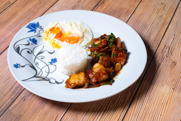 chicken with rice and vegetables