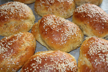 Sesambrötchen