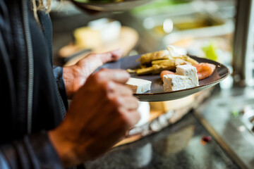 food in the restaurant
