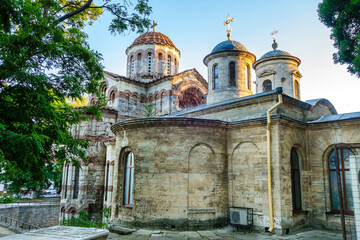 Church of Saint John The Baptist in Kerch, Crimea. It's one of oldest orthodox churches, was...