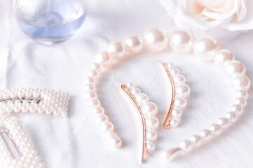 white pearl Jewelry 