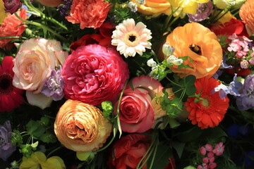 Mixed spring bouquet