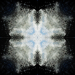 Christmas winter background with snowflakes...Abstract design of snowflakes for for text,sale and more.