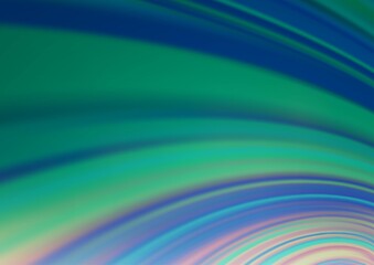 Light BLUE vector blurred and colored template.