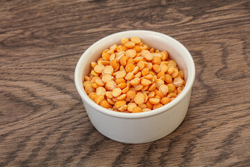 Dry peas for cooking