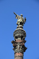 Fototapeta na wymiar Christopher Columbus monument