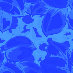 Fototapeta na wymiar Tropical seamless pattern on animalistic texture. Jungle exotic summer print. Summer tropical leaf. Tropical flower fashion pattern. Floral tropic illustration. Vector seamless pattern.
