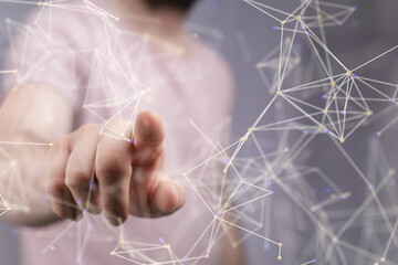 organization network team concept networking.