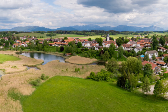 Aerial view of Iffeldorf