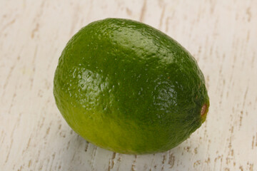 Ripe green lime