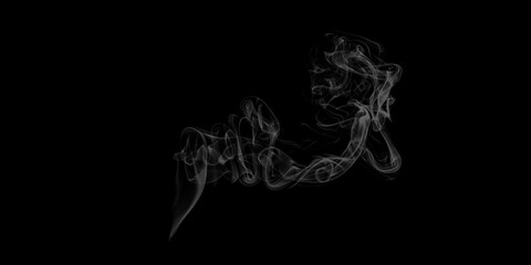 Fog, smoke, vapor, cloud isolated overlays transparent special effect, white smoky abstract on black. Royalty high-quality free stock image of white smoke, vapor, fog overlay on black background