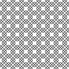 Simple geometric abstract background. Black and white seamless pattern. Abstract texture with wrapping lines for fabric and goods design. 