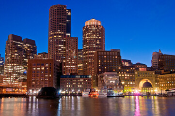 Fototapeta premium Boston Skyline