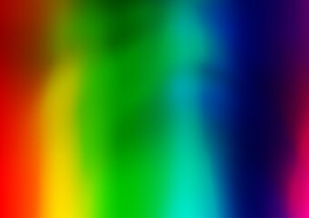 Light Multicolor, Rainbow vector glossy abstract background.
