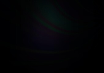 Fototapeta premium Dark Black vector blurred and colored template.