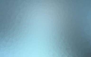 Light BLUE vector abstract polygonal layout.