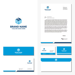 letter STS and brand identity vector