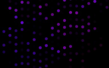 Dark Purple vector texture with disks.