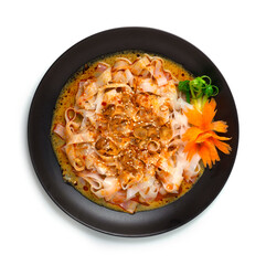 Curry Chee Cheong Fun Nostalgic foods growing up  in Malaysia. rice noodle