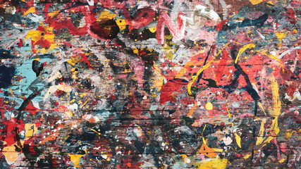 Abstract Paint Splash Background.