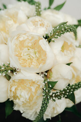 Obraz na płótnie Canvas wedding bouquet of roses