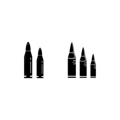 Bullet icon vector