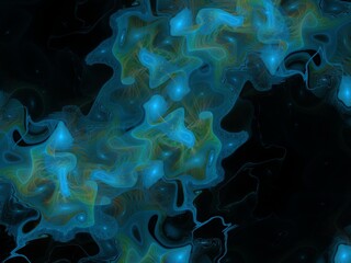 Imaginatory fractal background Image