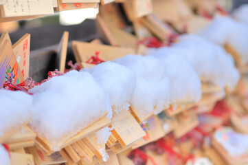 神社の絵馬