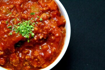 Sauce à spaghetti à la viande maison