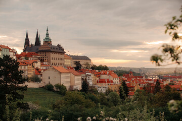 city castle and charles bridge