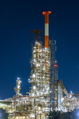 工場夜景（四日市コンビナート）