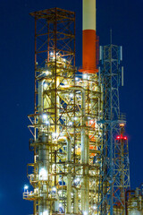 工場夜景（四日市コンビナート）