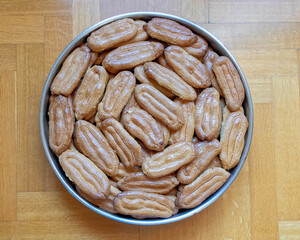 oven pan full of 