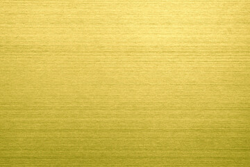 Texture of gold stainless steel background or gold line polished metal with light reflection.