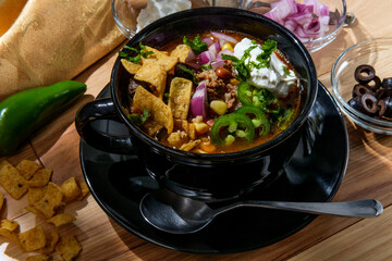 Mexican Beef Taco Soup