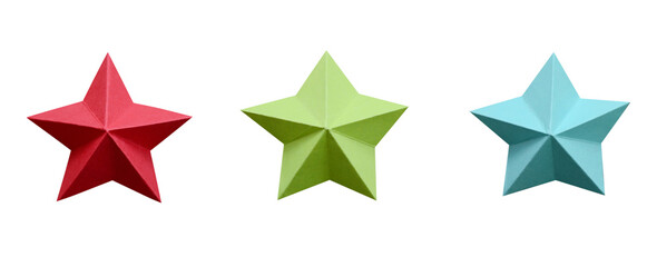 Obraz premium Origami paper stars