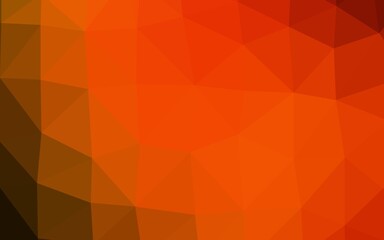 Light Red vector low poly cover.