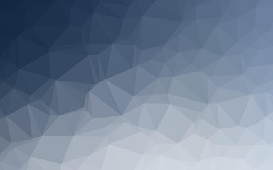 Obraz premium Light BLUE vector blurry triangle template.