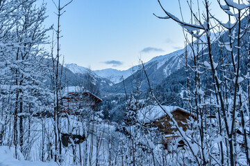 Christmas in the French Alps
