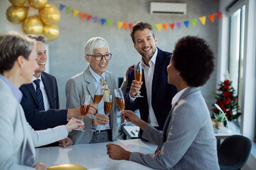 Toast to you, dear colleague!