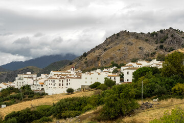 Benaocaz, white village in the province of Cadiz, Andalusia, Spain © rudiernst