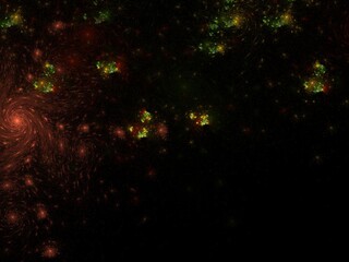 Imaginatory fractal background Image