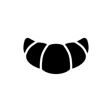 croissant icon design vector template